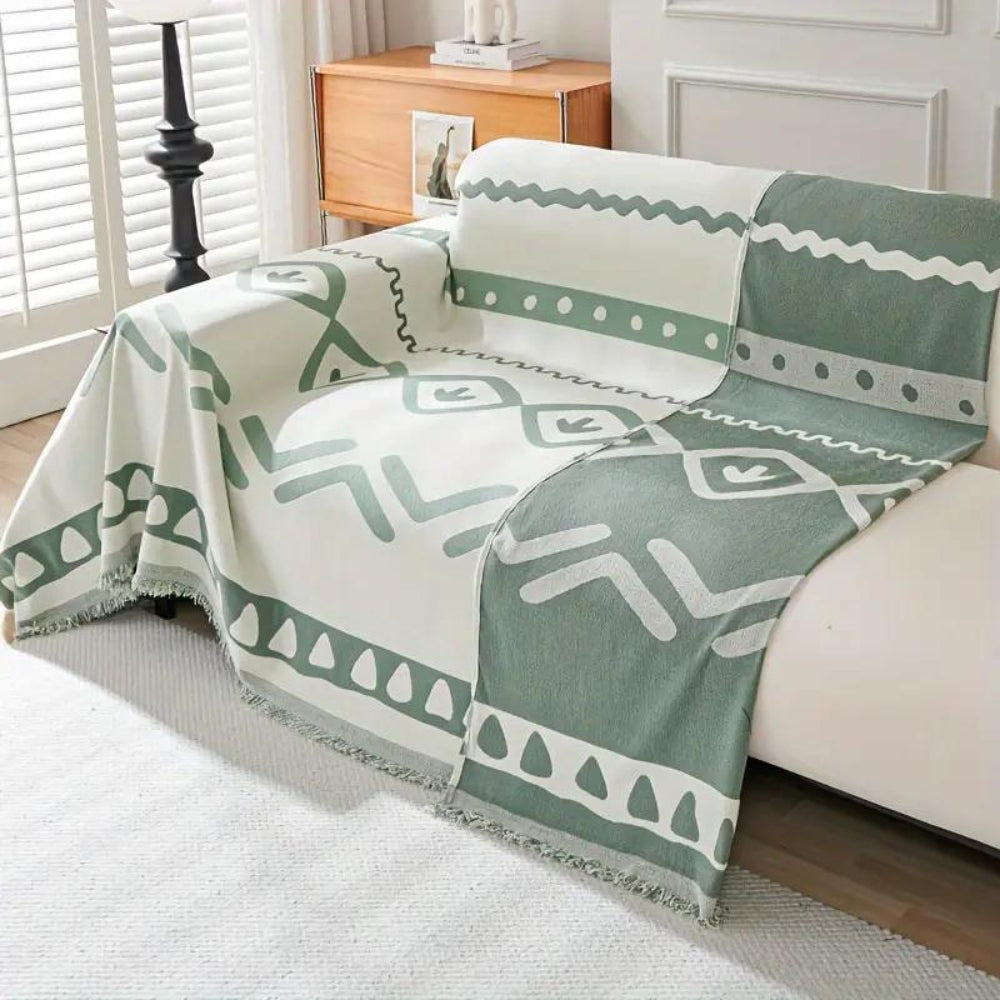 Bohemian Reversible Couch Cover