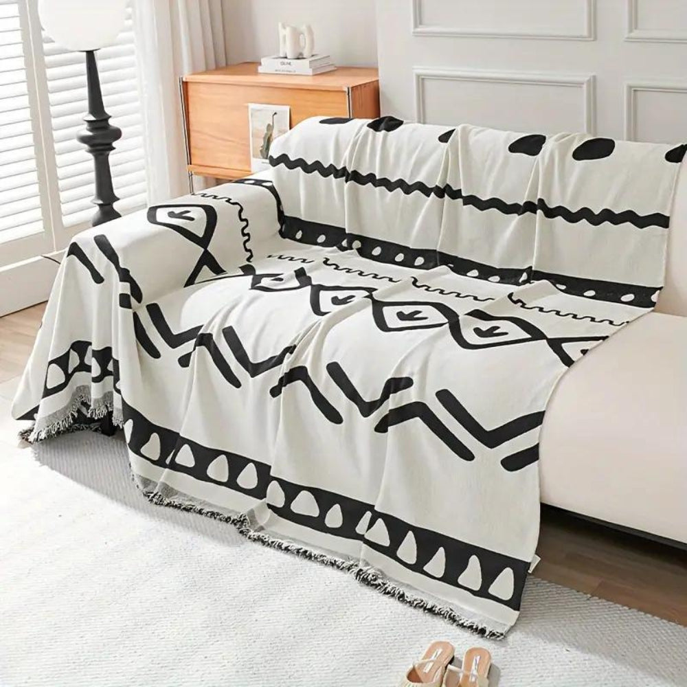 Bohemian Reversible Couch Cover