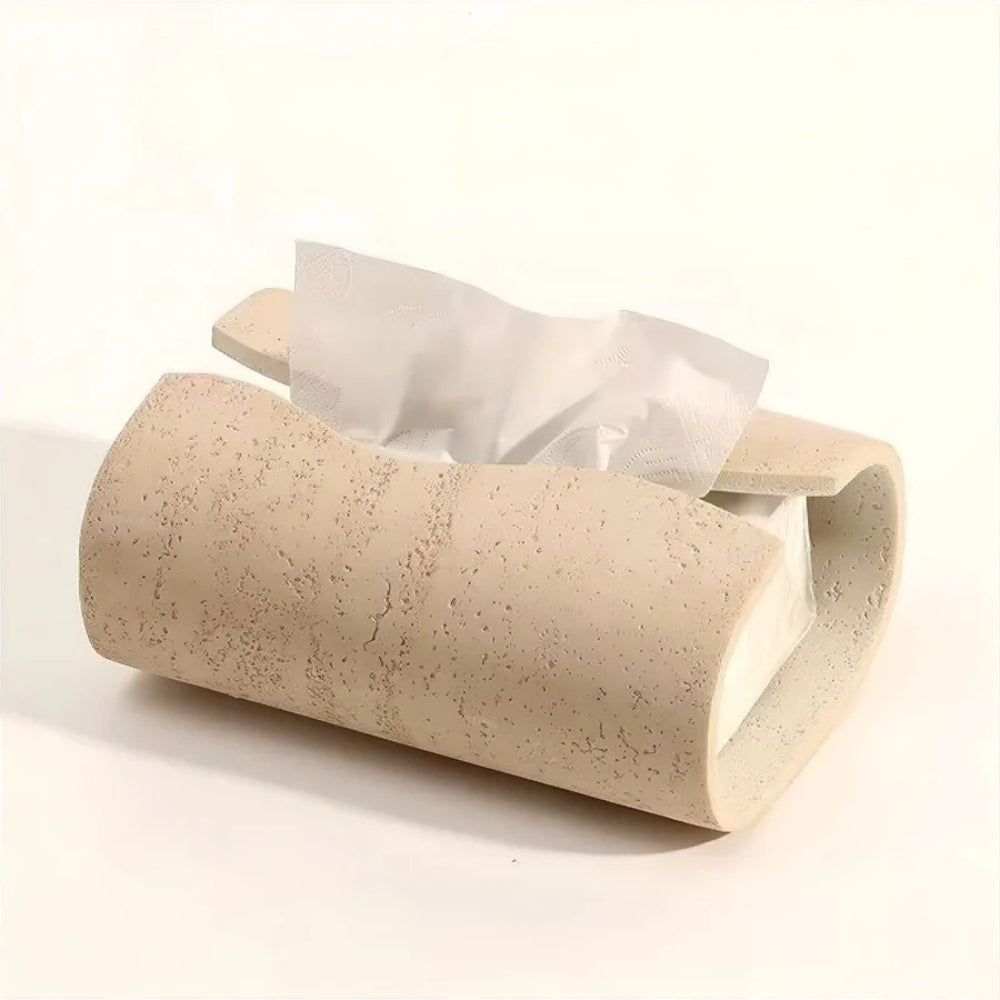Sandstone Tissue Holder