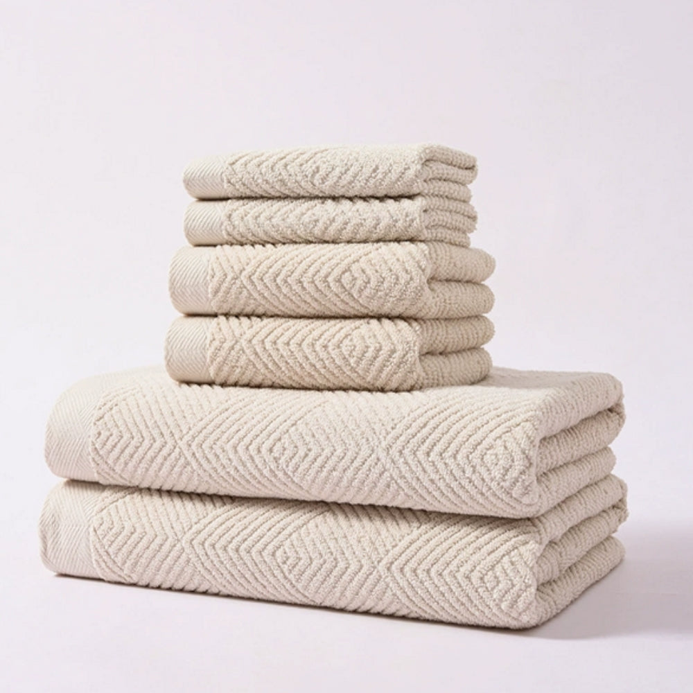 Cascade Cotton Towels | 6pcs Set