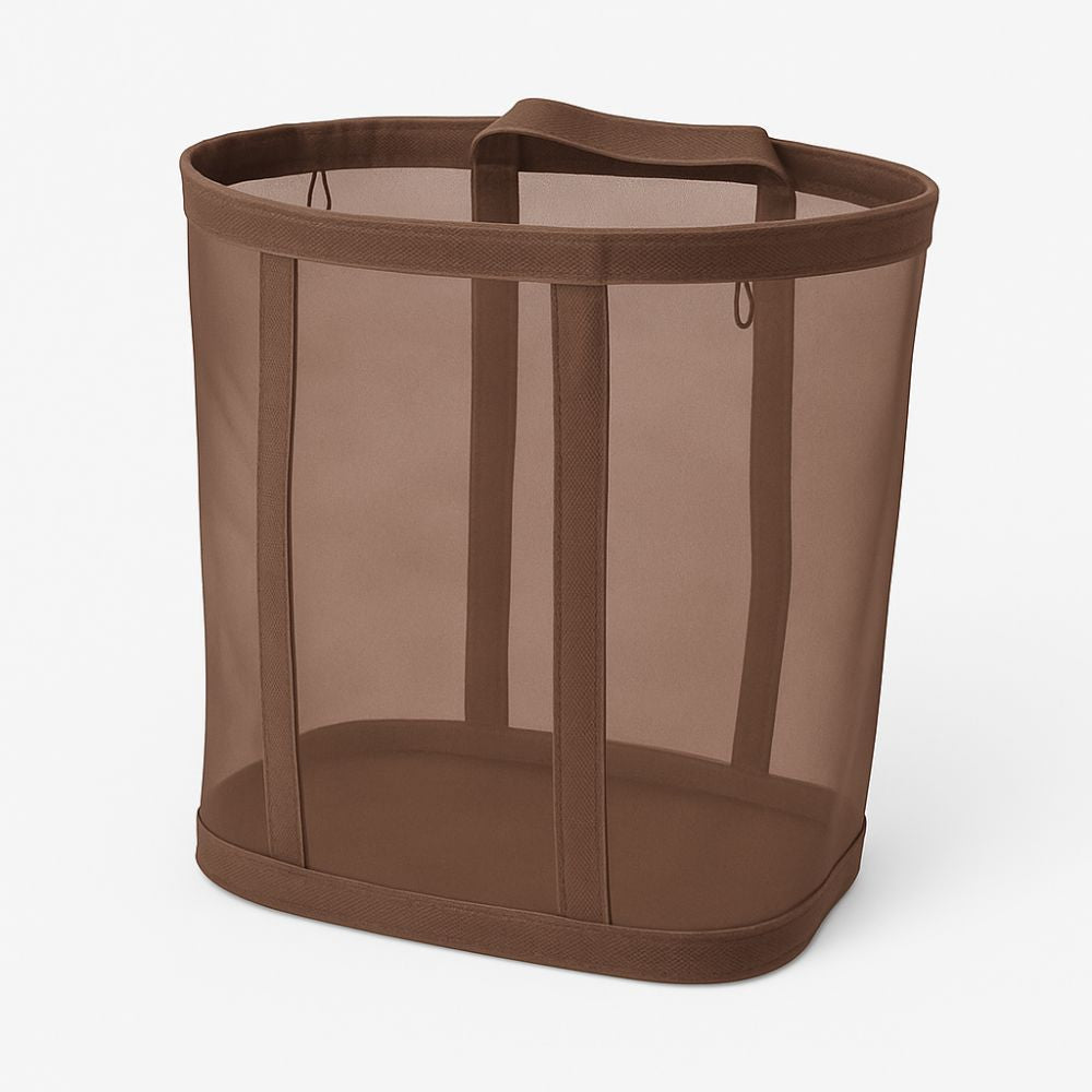 Foldable Mesh Laundry Basket