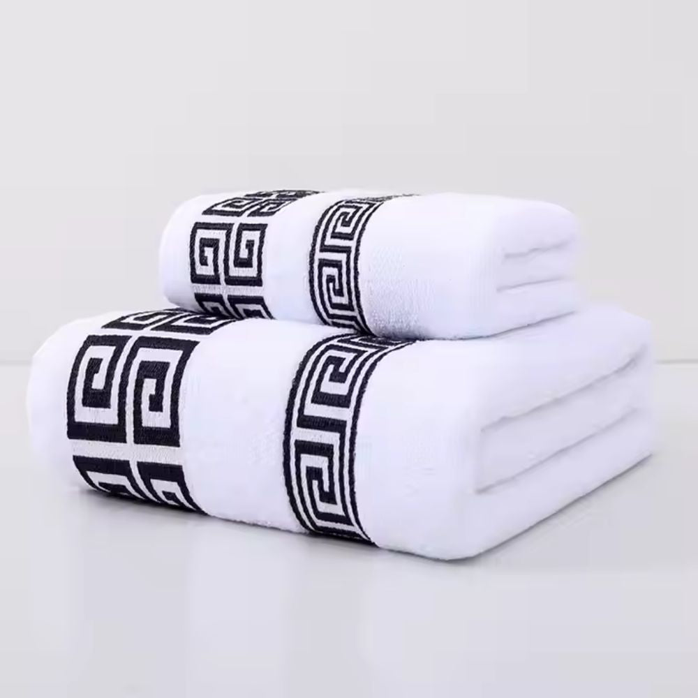Casa Athena Cotton Towel Set | 2pcs