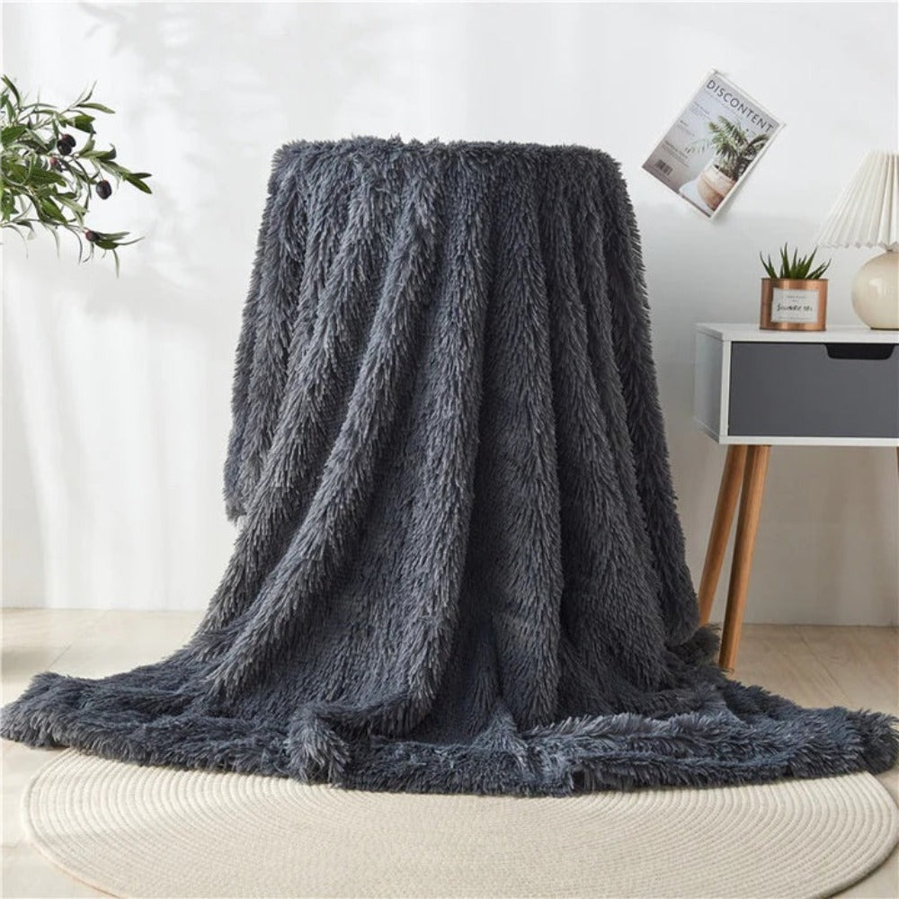 Fuzzy Blanket Throw