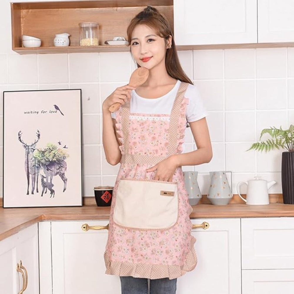 Flora Kitchen Apron