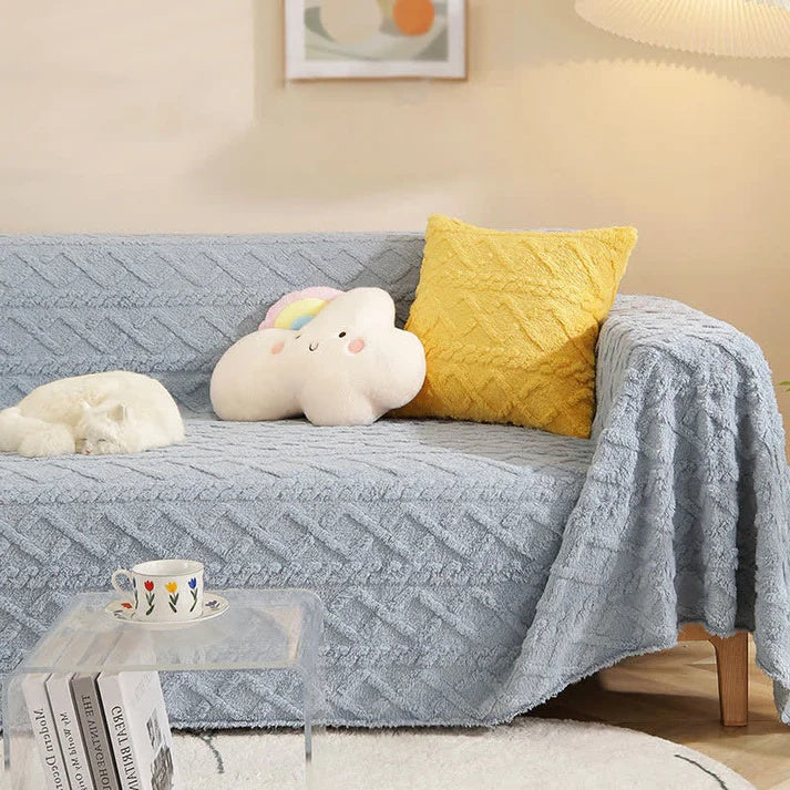 Snuggle Sherpa Couch Cover