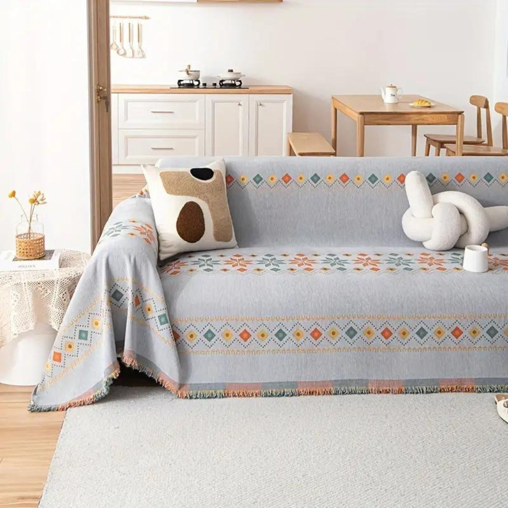 Stylish Boho Couch Cover