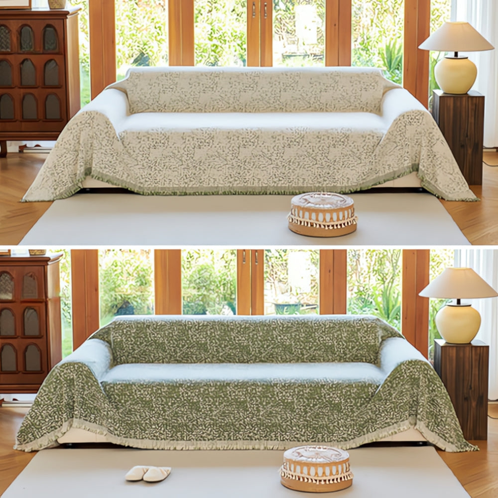 Nordic Speckle Reversible Couch Cover