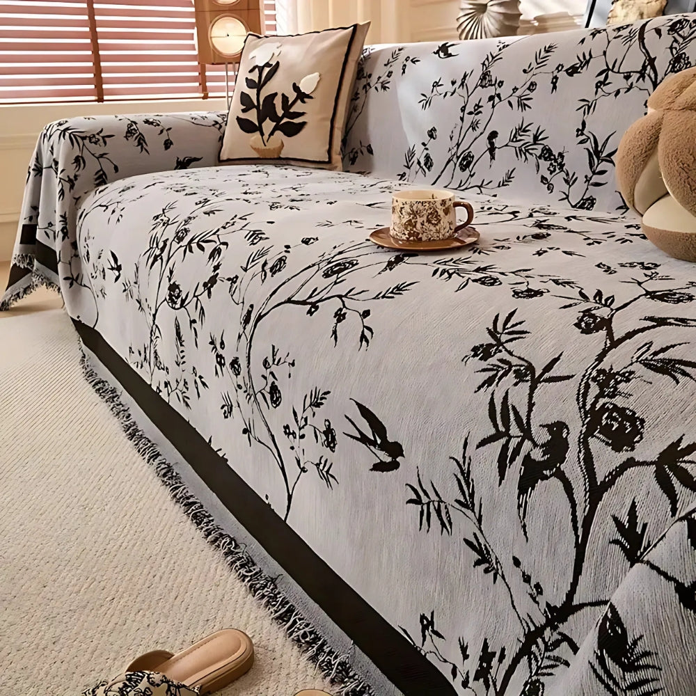 Ormel Elegant Chenille Couch Cover