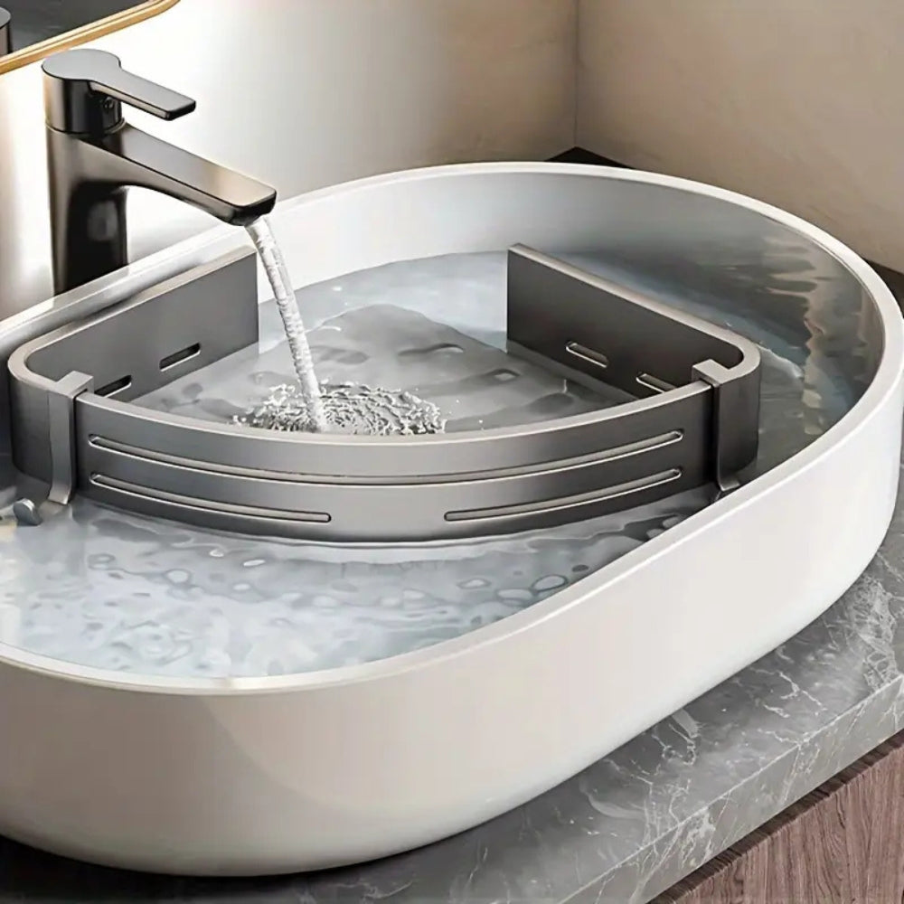 Aluminium Corner Shower Caddy Rack