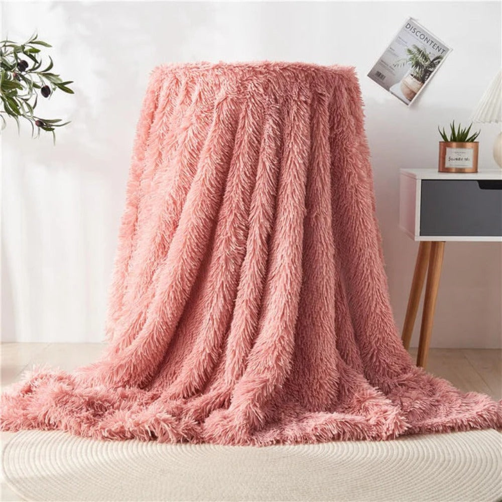 Fuzzy Blanket Throw