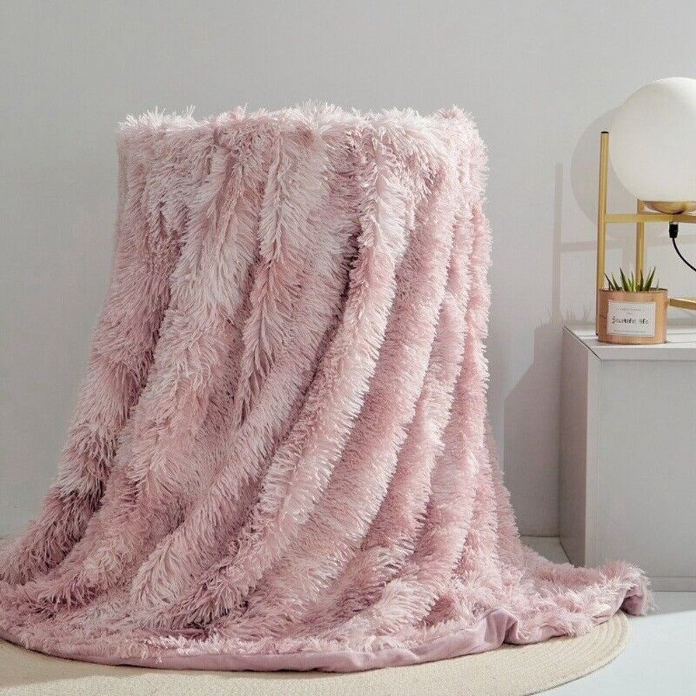Fuzzy Blanket Throw