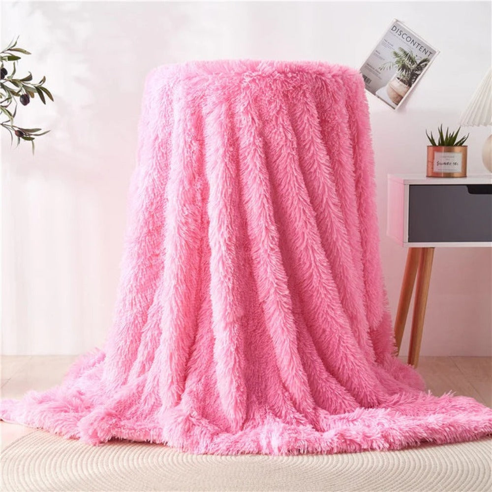 Fuzzy Blanket Throw